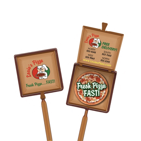 Billboard (TM) Flip - Full size, opaque pen with a pizza... from ASI 39850 The Bentcil Company