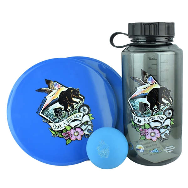 Kit includes one set of gliding disc and one lacrosse ball,... from ASI 72657 Active Life Promo / Active Life Promo