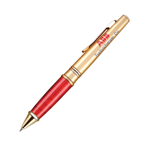 Futuristic brass constructed twist action pen... from ASI 68190 Lungsal / Lungsal