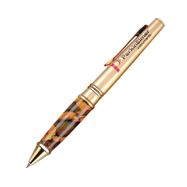 Futuristic brass constructed twist action pen... from ASI 68190 Lungsal / Lungsal