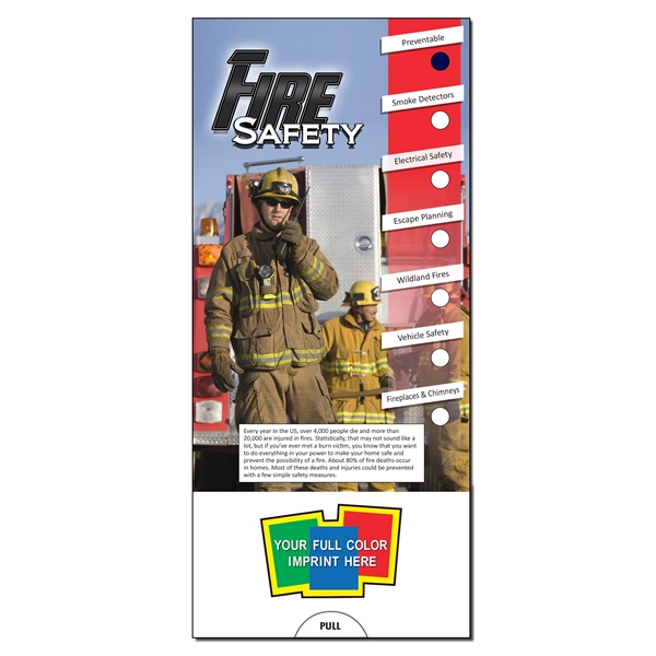 SLIDE CHART Fire Safety Slide Chart and Information Guide.... from ASI 45815 Coloring Book Solutions / Coloring Book Solutions™ LivRite