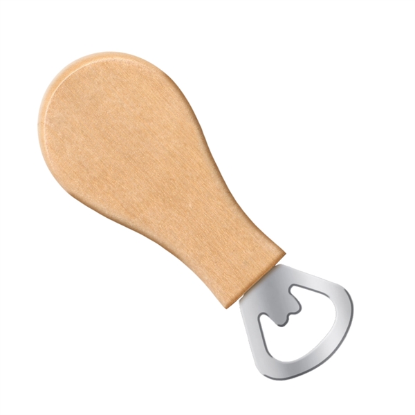 Maple wood magnetic bottle opener... from ASI 73010 Natico Originals Inc