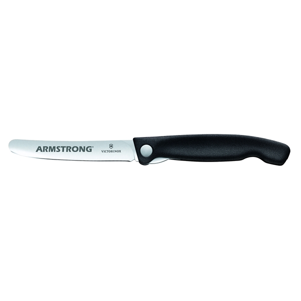 Swiss-made compact folding pairing knife, ideal for peeling and chopping fruit... from ASI 46170 Compass Industries Inc