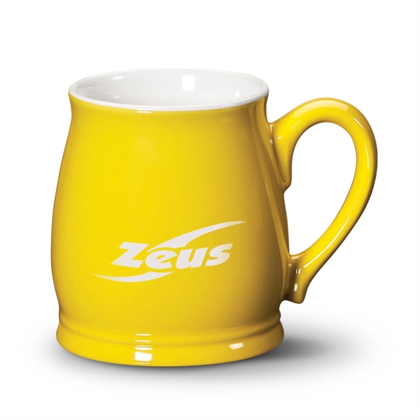 The Biscayne ceramic mug series not only features four hot colors... from ASI 84592 St Regis Group