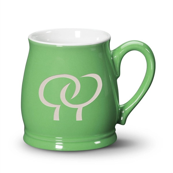 The Biscayne ceramic mug series not only features four hot colors... from ASI 84592 St Regis Group