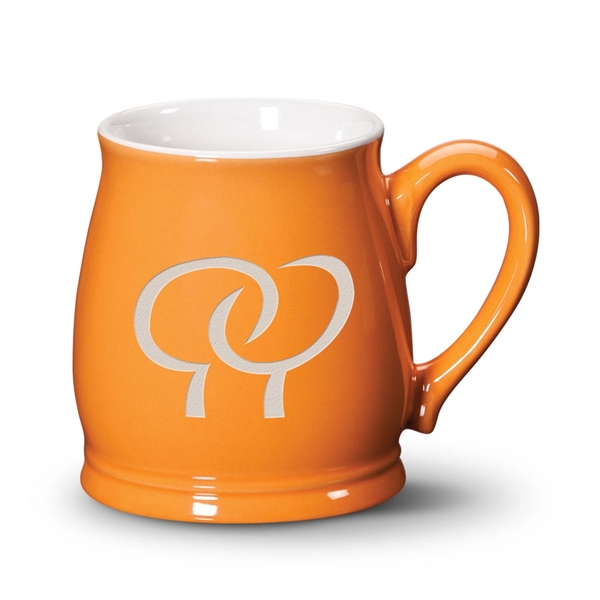 The Biscayne ceramic mug series not only features four hot colors... from ASI 84592 St Regis Group