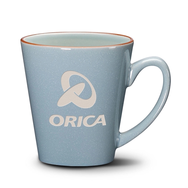 Three-tone 12 oz mug. Beautiful modern styling.... from ASI 84592 St Regis Group