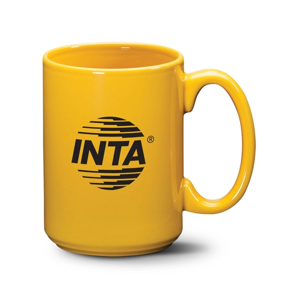 The El Grande ceramic mug collection features thirteen intense glaze colors... from ASI 84592 St Regis Group