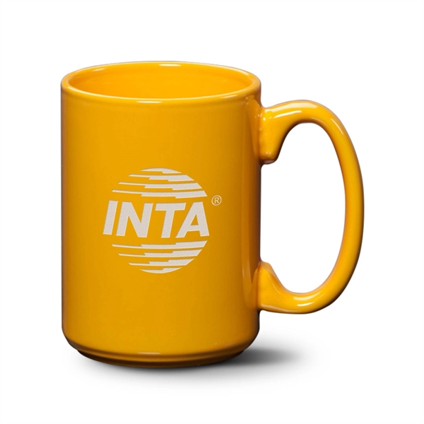 The El Grande ceramic mug collection features thirteen intense glaze colors... from ASI 84592 St Regis Group