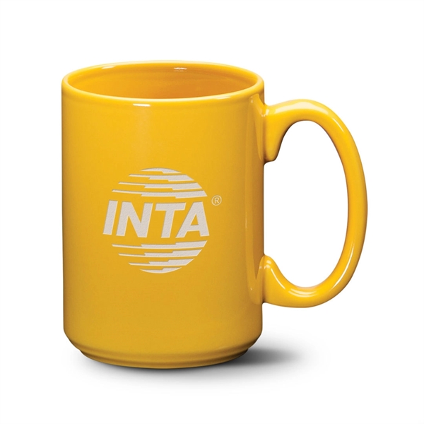 The El Grande ceramic mug collection features thirteen intense glaze colors... from ASI 84592 St Regis Group