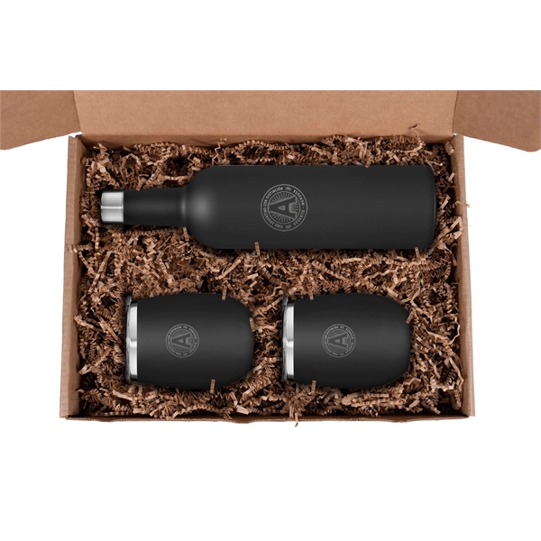 Wine Not? gift set with stainless steel BruMate 25 ounce canteen... from ASI 61005 Hirsch Gift Inc