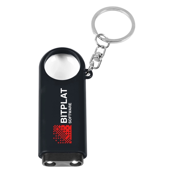 Magnifier and LED light key chain.... from ASI 61125 Hit Promotional Products / Hit®