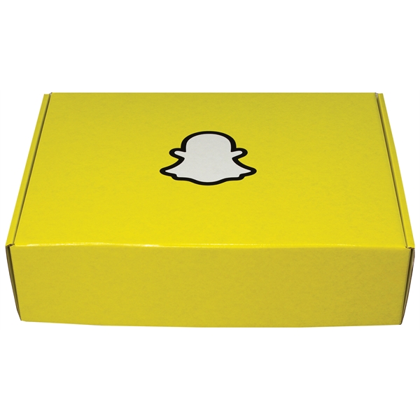 15" x 11" x 4" E-flute corrugate outside tuck box with... from ASI 44830 The Chest