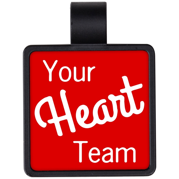 Square shape two sided stethoscope ID tag.... from ASI 49470 DEVARA