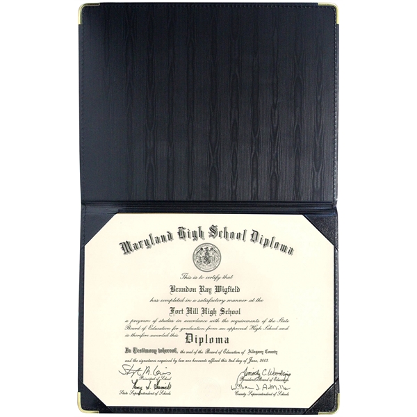 Deluxe heat sealed diploma holder.... from ASI 83770 Royal Industries