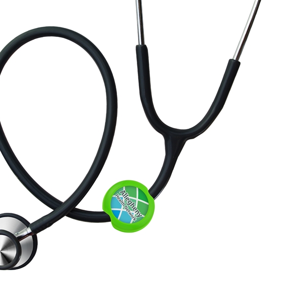 Anti-Microbial Saucer Stethoscope ID Tag... from ASI 49470 DEVARA