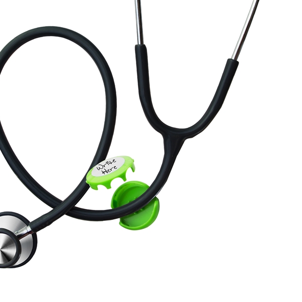 Anti-Microbial Saucer Stethoscope ID Tag... from ASI 49470 DEVARA