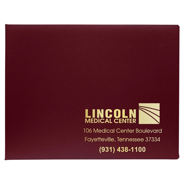 Turned Edge Diploma Holder (Landscape Style)... from ASI 83770 Royal Industries / Marlo Plastic Products Inc