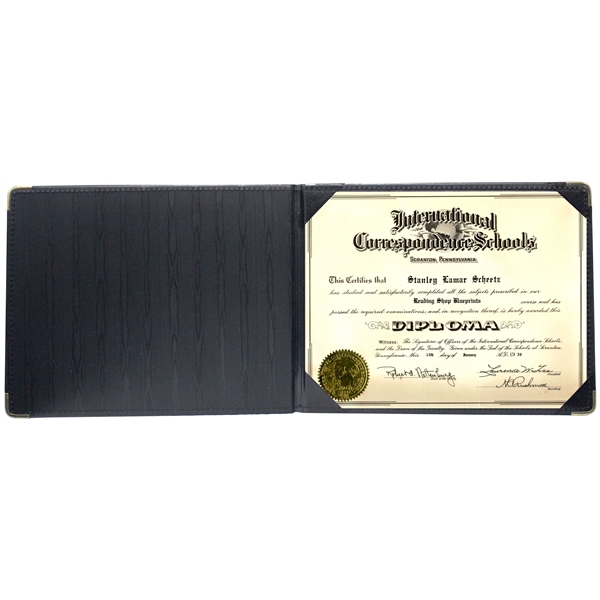 Deluxe Heat Sealed Diploma Holder (Landscape Style)... from ASI 83770 Royal Industries / Marlo Plastic Products Inc