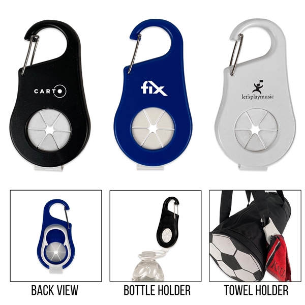 Bottle and towel holder clip... from ASI 34800 Alstar Creations