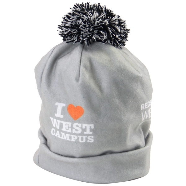 Full Color Pom Beanie... from ASI 30208 A P Specialties / AP Specialties