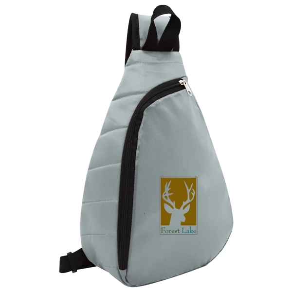 Puffy sling backpack for storing essential items as you go about... from ASI 61125 Hit Promotional Products / Hit®