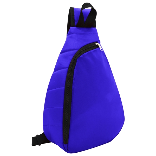 Puffy sling backpack for storing essential items as you go about... from ASI 61125 Hit Promotional Products / Hit®