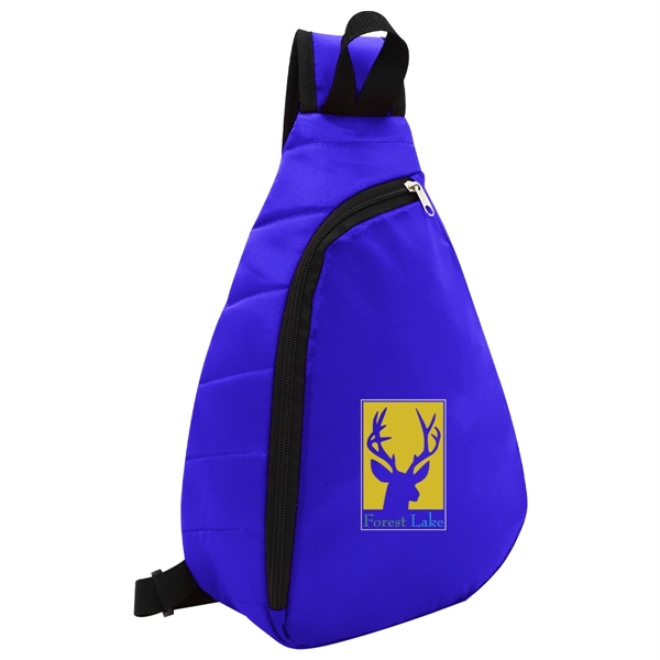 Puffy sling backpack for storing essential items as you go about... from ASI 61125 Hit Promotional Products / Hit®