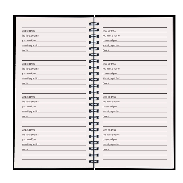 Pocket password journal... from ASI 48575 Datamax International Inc