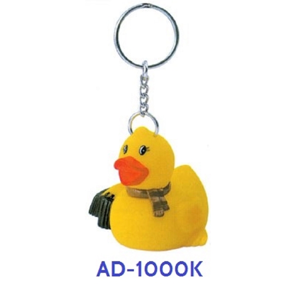 Rubber Duck Style Key-chains... from ASI 31977 Adline Industries Inc