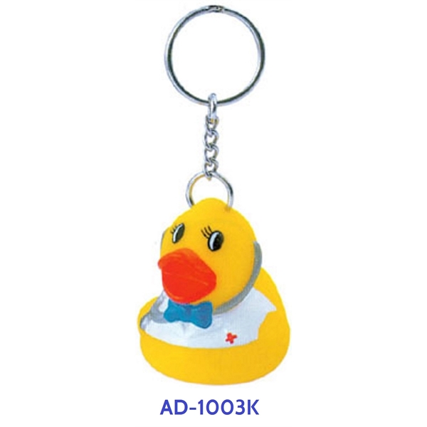 Rubber Duck Style Key-chains... from ASI 31977 Adline Industries Inc