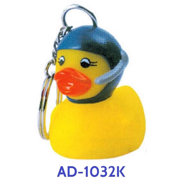Rubber Duck Style Key-chains... from ASI 31977 Adline Industries Inc