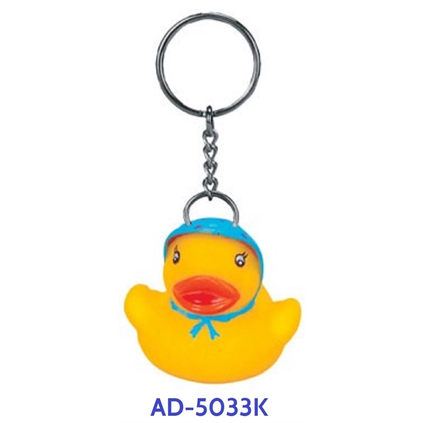 Rubber Duck Style Key-chains... from ASI 31977 Adline Industries Inc