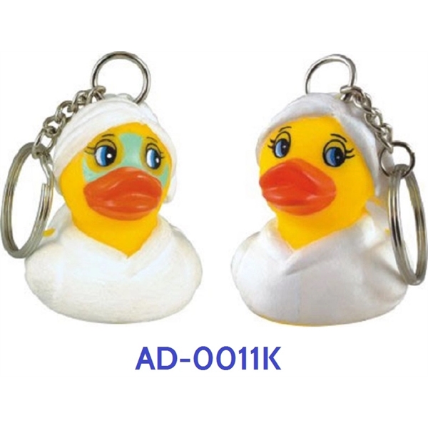 Rubber Duck Style Key-chains... from ASI 31977 Adline Industries Inc