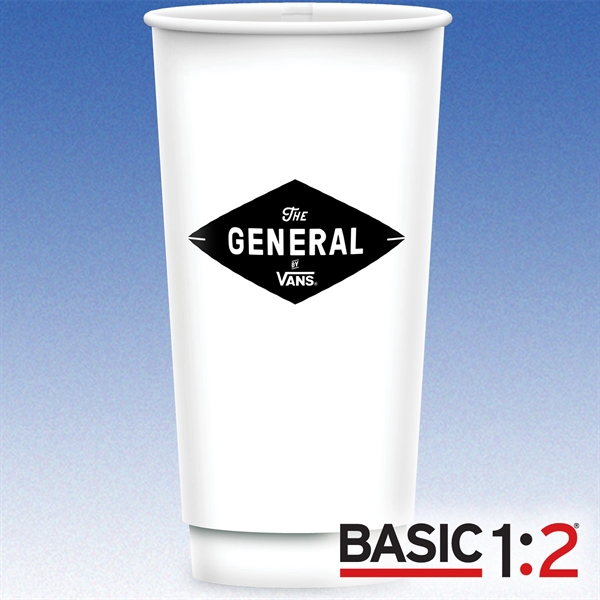 21 oz-Vx2® Matte Double Wall Insulated Paper Cup with Hi-Definition Full... from ASI 49716 Digispec & CounterPoint
