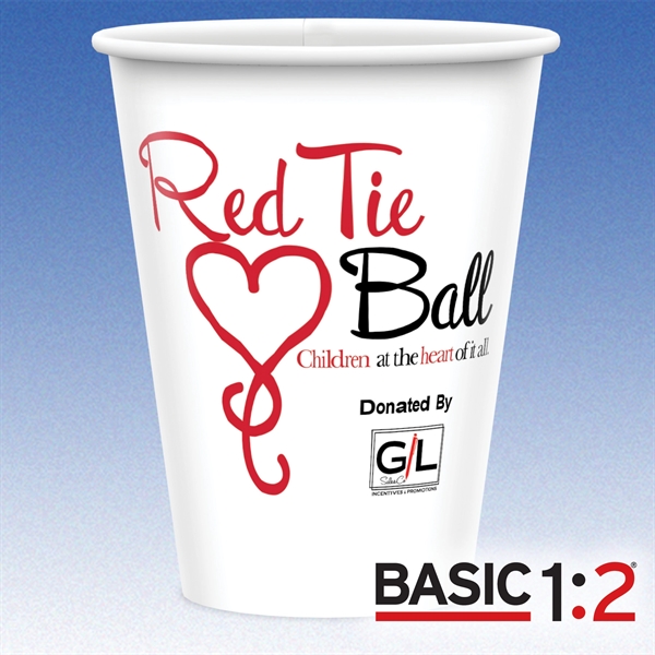 12 oz-Paper Cups-Coffee Cup with Hi-Definition Full Color Imprint, Made in... from ASI 49716 Digispec & CounterPoint