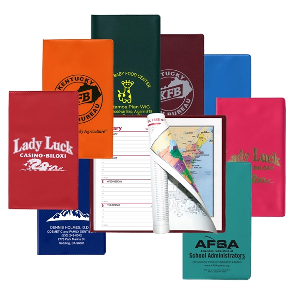 Standard Vinyl Cover Weekly Pocket Planner... from ASI 83770 Royal Industries / The Royal Line