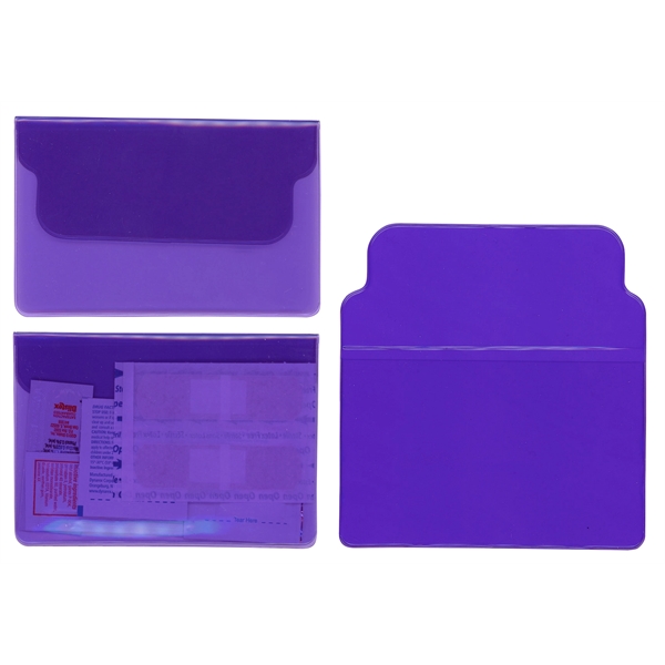 Sun Care Purse in Ultra Vibrant TEK Translucent Vinyl Colors... from ASI 83770 Royal Industries / The Royal Line