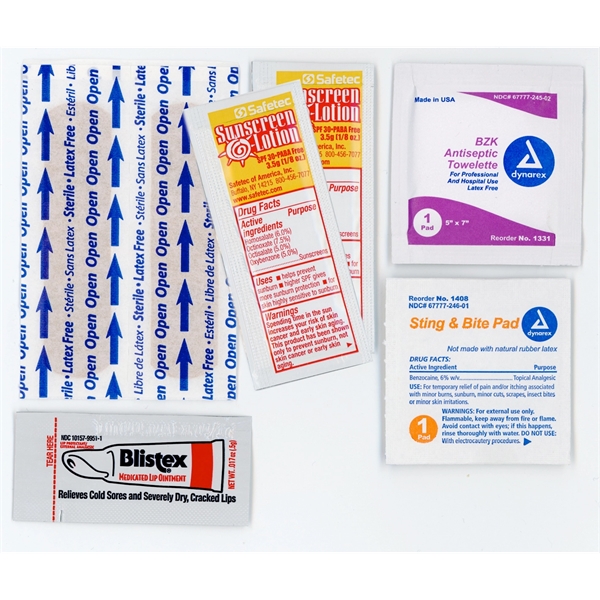 Sun Care Purse in Ultra Vibrant TEK Translucent Vinyl Colors... from ASI 83770 Royal Industries / The Royal Line