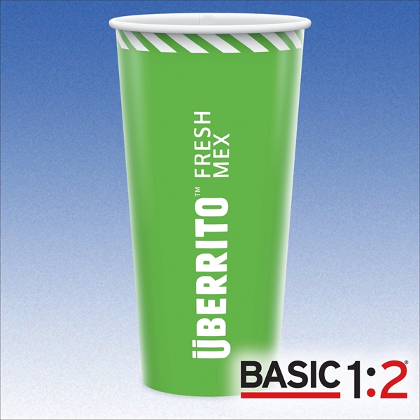 21 oz-Recycled Cold Paper Cup with Hi-Definition Full Color Imprint, Made... from ASI 49716 Digispec & CounterPoint