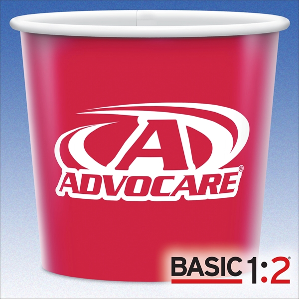 12 oz-Recycled Cold Paper Cups- Paper Container with Hi-Definition Full Color... from ASI 49716 Digispec & CounterPoint
