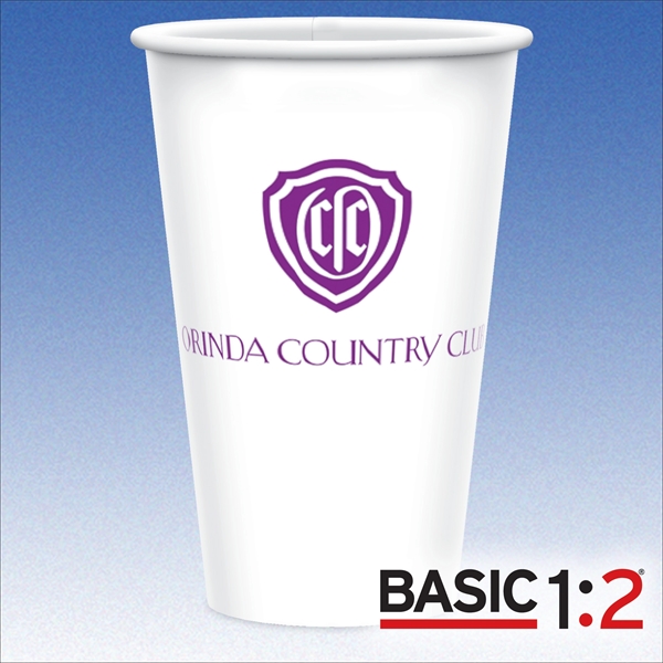 16 oz-Recycled Cold Paper Cup with Hi-Definition Full Color Imprint, Made... from ASI 49716 Digispec & CounterPoint