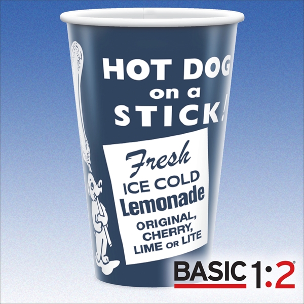 16 oz-Recycled Cold Paper Cup with Hi-Definition Full Color Imprint, Made... from ASI 49716 Digispec & CounterPoint