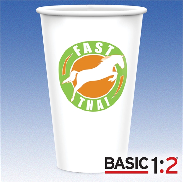 16 oz-Recycled Cold Paper Cup with Hi-Definition Full Color Imprint, Made... from ASI 49716 Digispec & CounterPoint