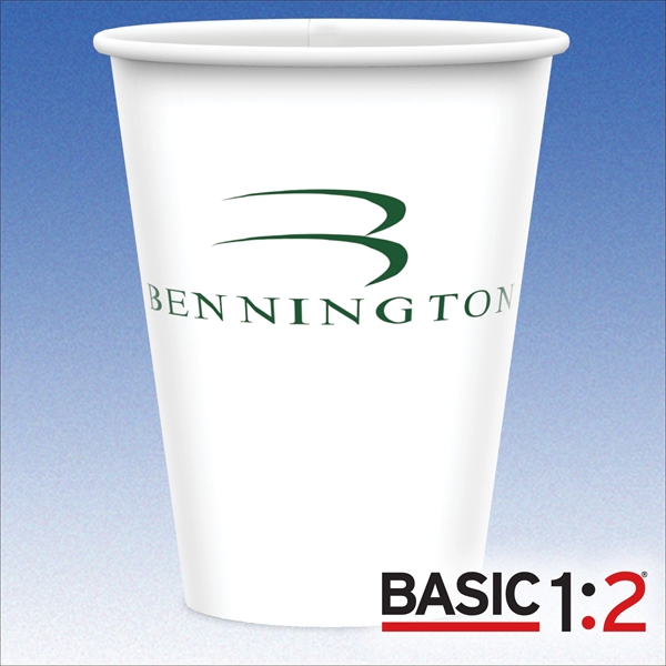 12 oz-Recycled Cold Paper Cup with Hi-Definition Full Color Imprint, Made... from ASI 49716 Digispec & CounterPoint
