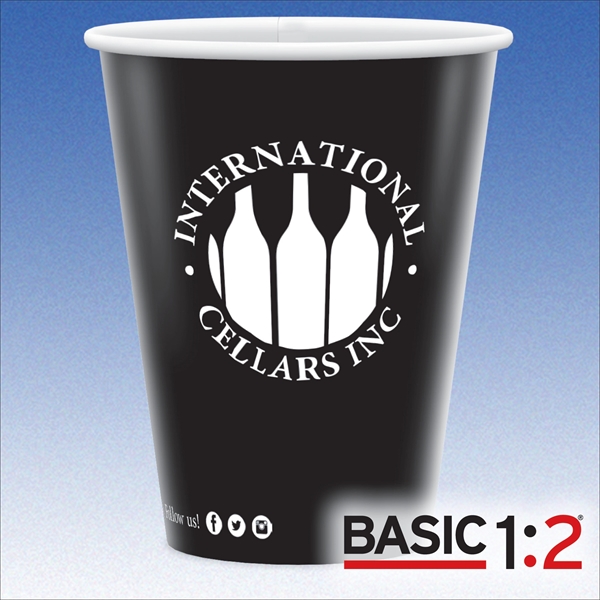 12 oz-Recycled Cold Paper Cup with Hi-Definition Full Color Imprint, Made... from ASI 49716 Digispec & CounterPoint
