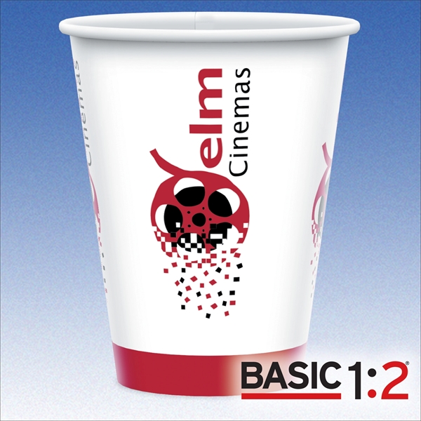 12 oz-Recycled Cold Paper Cup with Hi-Definition Full Color Imprint, Made... from ASI 49716 Digispec & CounterPoint