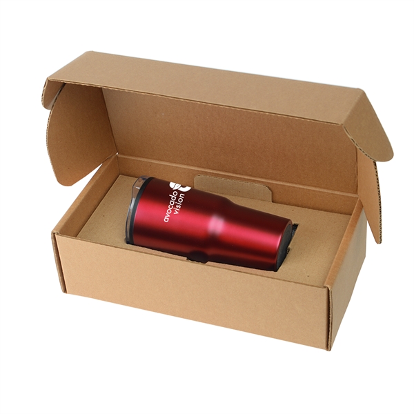 20 oz. tumbler with stainless steel outer and plastic inner walls... from ASI 52840 Evans Manufacturing