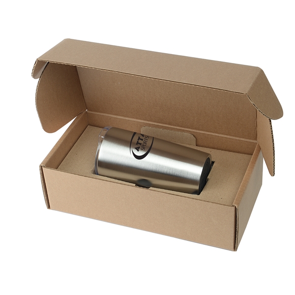 20 oz. stainless steel double-wall insulated tumbler with recyclable gift box.... from ASI 52840 Evans Manufacturing
