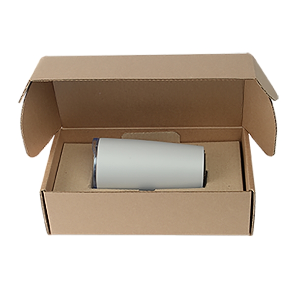 20 oz. stainless steel double-wall insulated tumbler with recyclable gift box.... from ASI 52840 Evans Manufacturing
